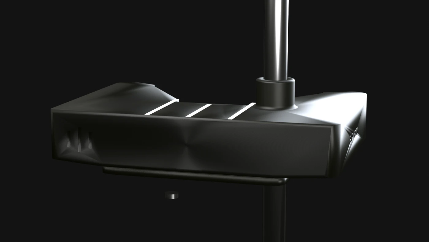 Reassembled head, milled flange